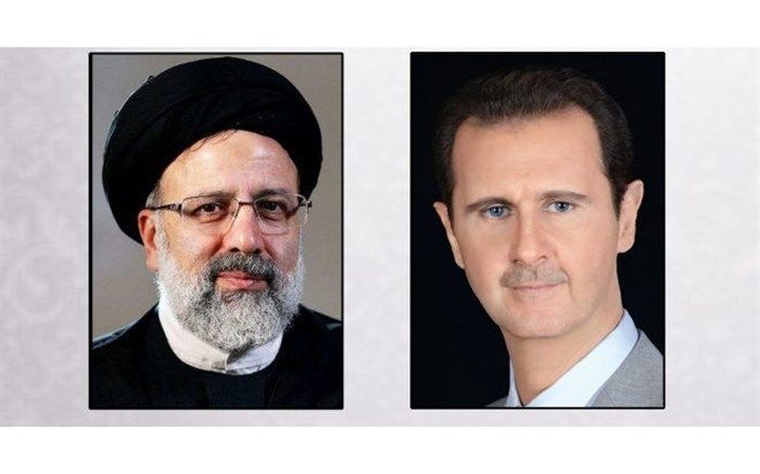 تأکید اسد و رئیسی بر تقویت همکاری‌های دوجانبه