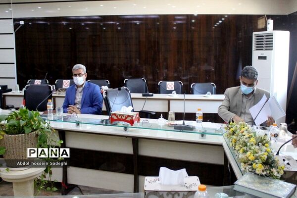 جلسه ویدئو کنفرانس حوزه معاونت پرورشی و فرهنگی اداره کل آموزش و پرورش استان بوشهر
