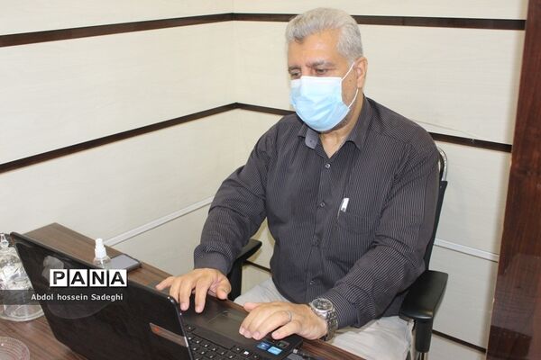 جلسه ویدئو کنفرانس حوزه معاونت پرورشی و فرهنگی اداره کل آموزش و پرورش استان بوشهر