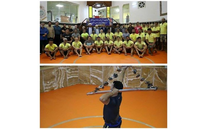 مقام آوری استانی تیم زندان نیشابور در ورزش‌های زورخانه ای