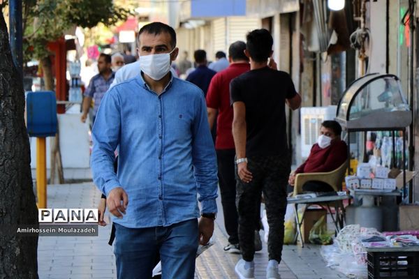 ارومیه در یک روز گرم کرونایی