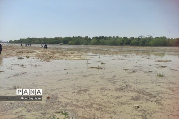 جاری شدن زاینده رود در اصفهان