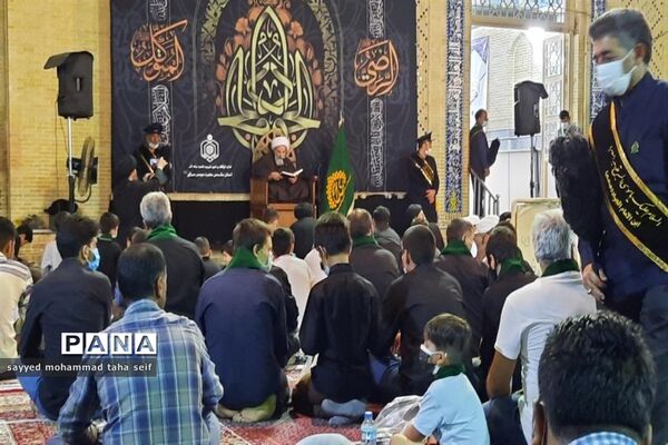 مراسم عزاداری سالروز شهادت امام محمد تقی(ع) در چهل اختران قم