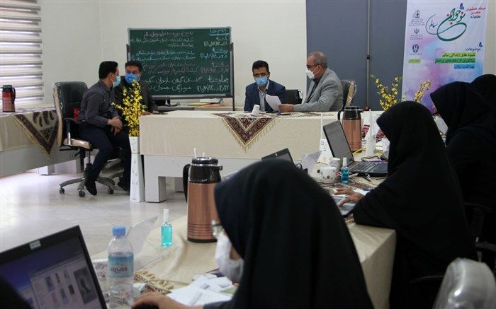 بازدید  از روند برگزاری و دریافت آثار دهمین دوره جشـنواره کشوری نوجوان سالم