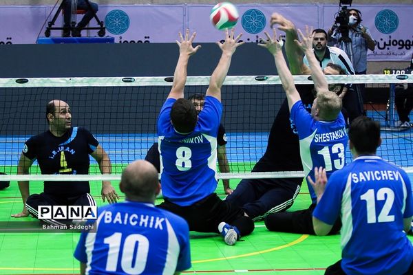 دیدار دوستانه والیبال نشسته ایران و روسیه