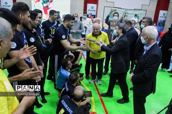 دیدار دوستانه والیبال نشسته ایران و روسیه