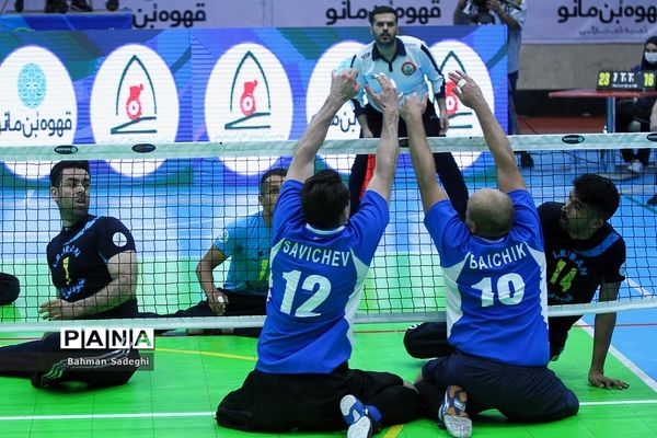 دیدار دوستانه والیبال نشسته ایران و روسیه