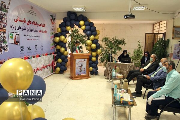 آیین افتتاحیه پایگاه‌های تابستانی اوقات فراغت دانش‌آموزان با نیازهای ویژه