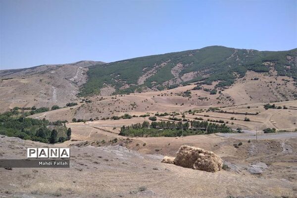 برداشت محصولات کشاورزی در روستای تنباکلوق  از توابع شهرستان هوراند