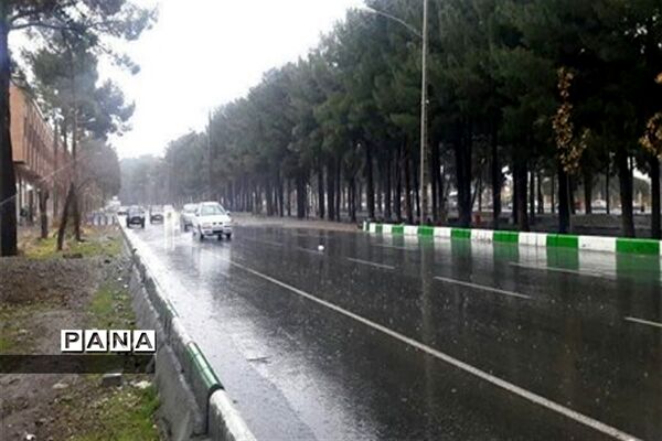 بارش باران شدید  تابستانی  در کاشمر