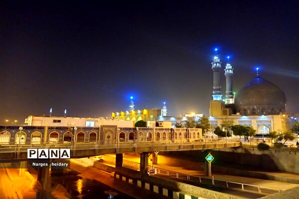 دیدار معنوی و زیبا پانا امیدیه از بارگاه ملکوتی حرم حضرت معصومه (س)