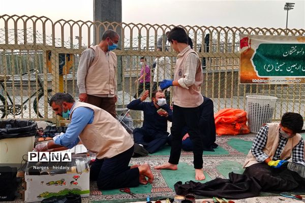 دیدار معنوی و زیبا پانا امیدیه از بارگاه ملکوتی حرم حضرت معصومه (س)