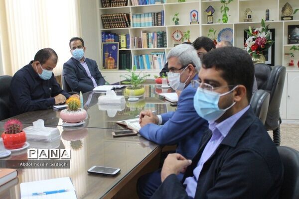 جلسه شورای اداری معاونت پرورشی و فرهنگی اداره‌کل آموزش و پرورش استان بوشهر