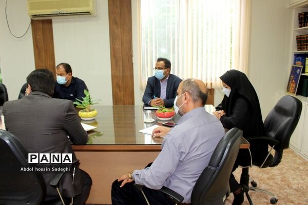جلسه شورای اداری معاونت پرورشی و فرهنگی اداره‌کل آموزش و پرورش استان بوشهر