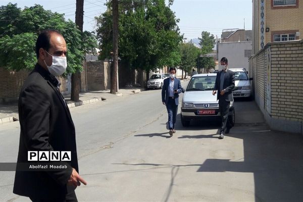 بازدید مدیر آموزش و پرورش، معاون پرورشی و روابط عمومی اداره آموزش و پرورش از مدارس شهرستان کاشمر