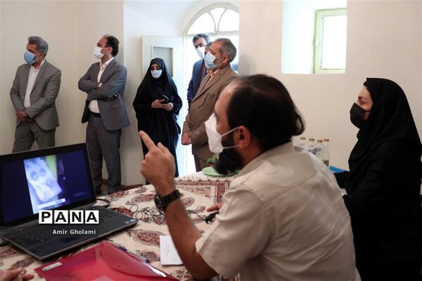 بازدید معاون پرورشی و فرهنگی وزارت آموزش و پرورش از روند داوری سی و نهمین دوره جشنواره فرهنگی هنری فردا -۲