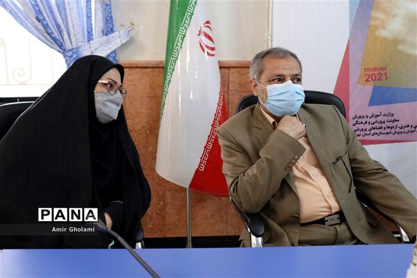 بازدید معاون پرورشی و فرهنگی وزارت آموزش و پرورش از روند داوری سی و نهمین دوره جشنواره فرهنگی هنری فردا -۲