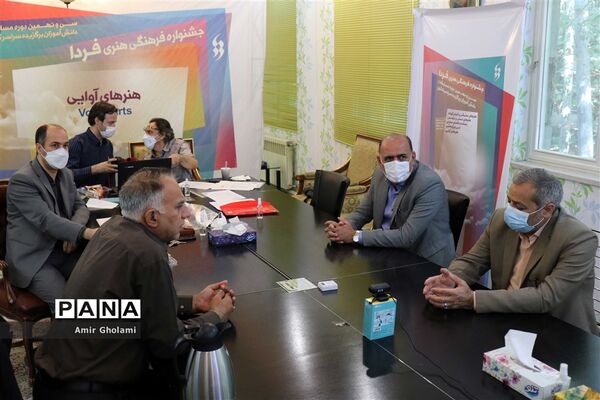 بازدید معاون پرورشی و فرهنگی وزارت آموزش و پرورش از روند داوری سی و نهمین دوره جشنواره فرهنگی هنری فردا -۲
