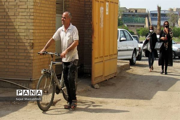 واکسیناسیون افرادبالای ۵۰ سال در اهواز