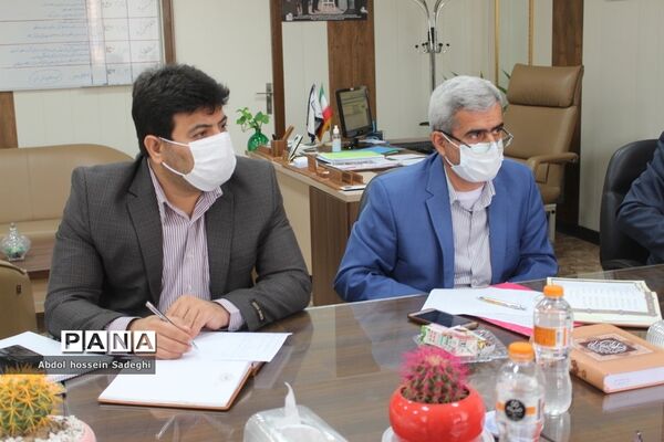جلسه میز کار شهرستان‌ها و مناطق معاونت پرورشی و فرهنگی آموزش و پرورش استان بوشهر