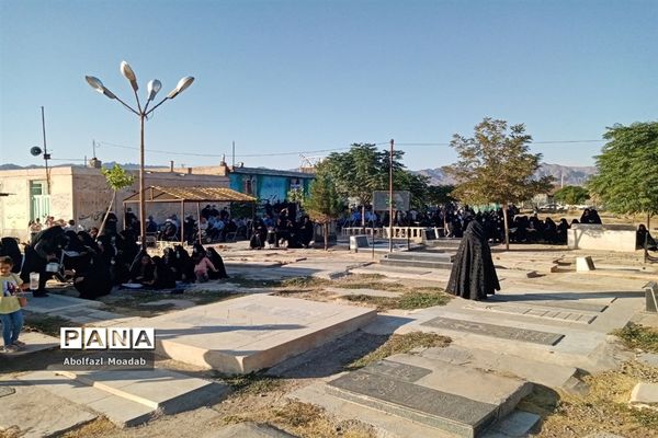 برگزاری دعای پرفیض عرفه در روستای دهنو