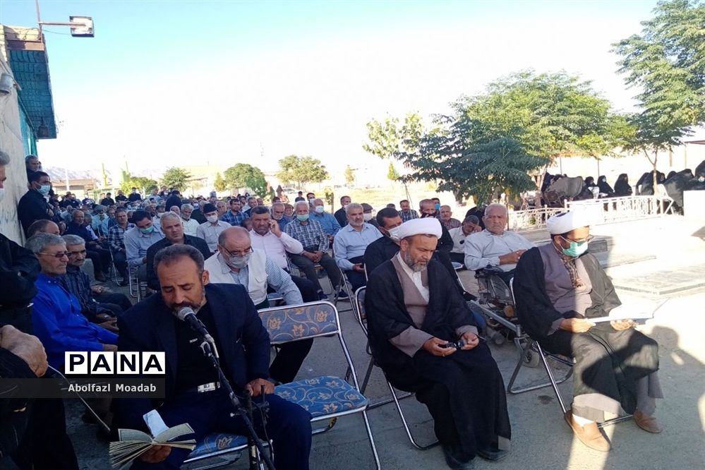 برگزاری دعای پرفیض عرفه در روستای دهنو
