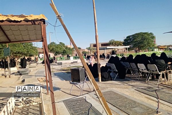 برگزاری دعای پرفیض عرفه در روستای دهنو