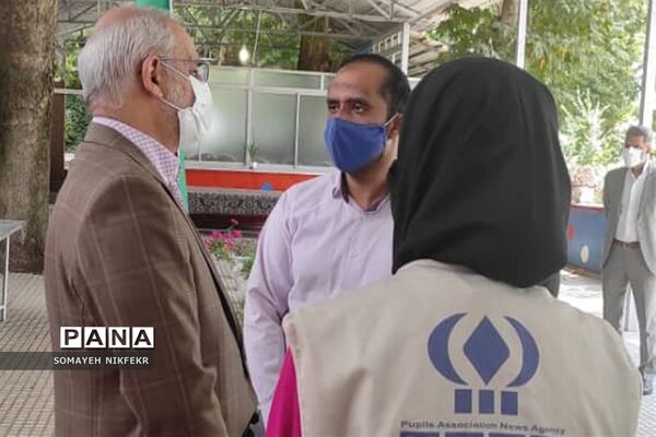 بازدید وزیر آموزش و پرورش از پاویون خبرنگاران پانا