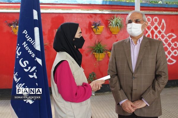بازدید وزیر آموزش و پرورش از پاویون خبرنگاران پانا