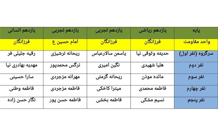 درخشش دانش‌آموزان تربت حیدریه در مرحله نیمه نهایی لیگ علمی بین المللی پایا