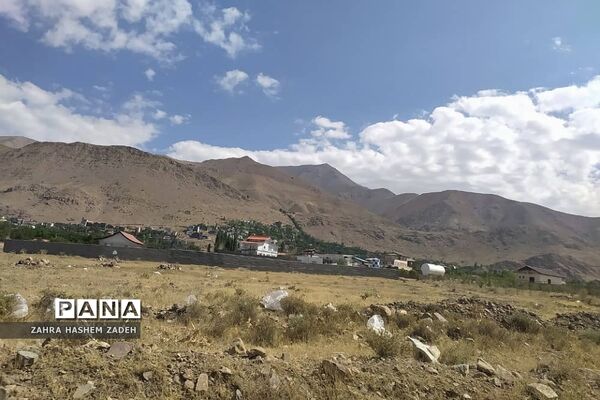 طبیعت زیبای روستای آئینه‌ورزان
