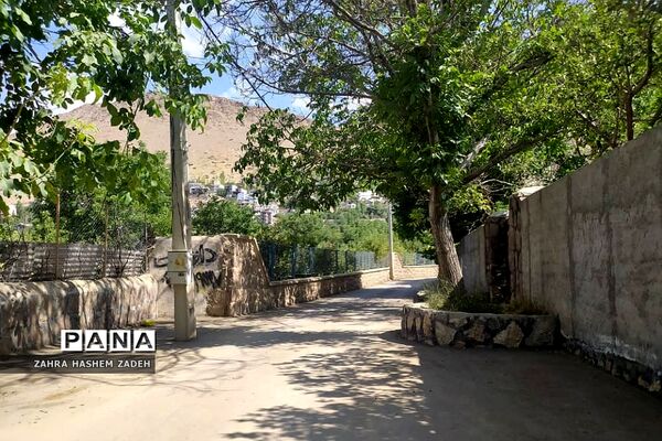 طبیعت زیبای روستای آئینه‌ورزان