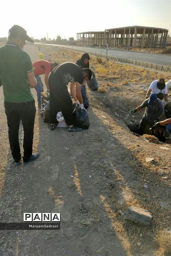 پاکسازی محیط زیست  شهرستان گلپایگان