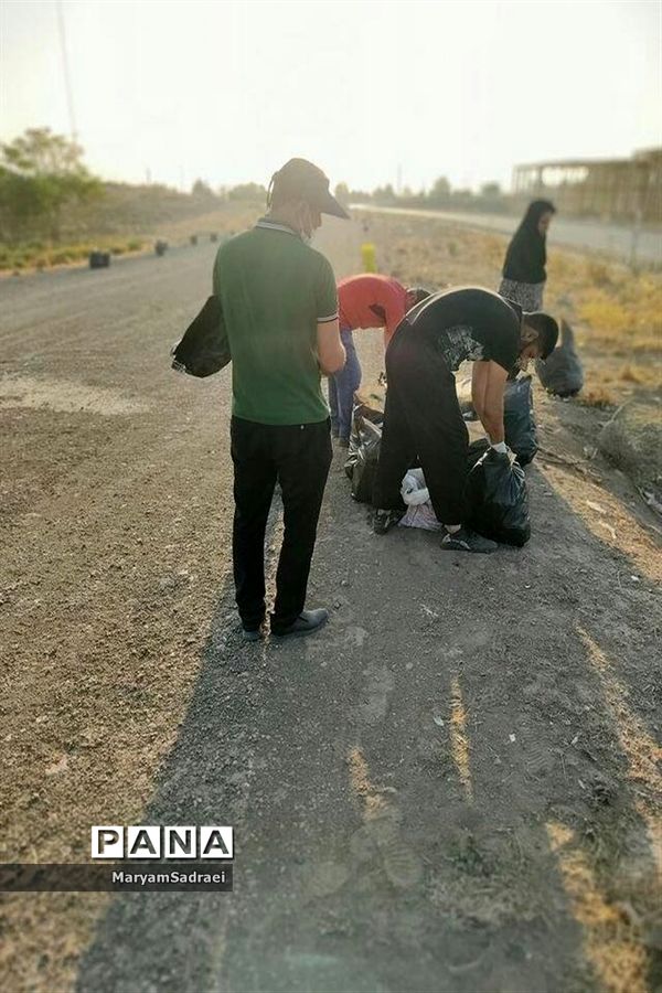 پاکسازی محیط زیست  شهرستان گلپایگان
