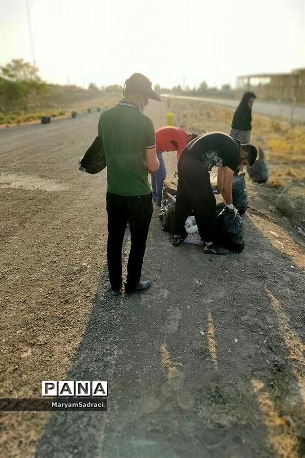 پاکسازی محیط زیست  شهرستان گلپایگان