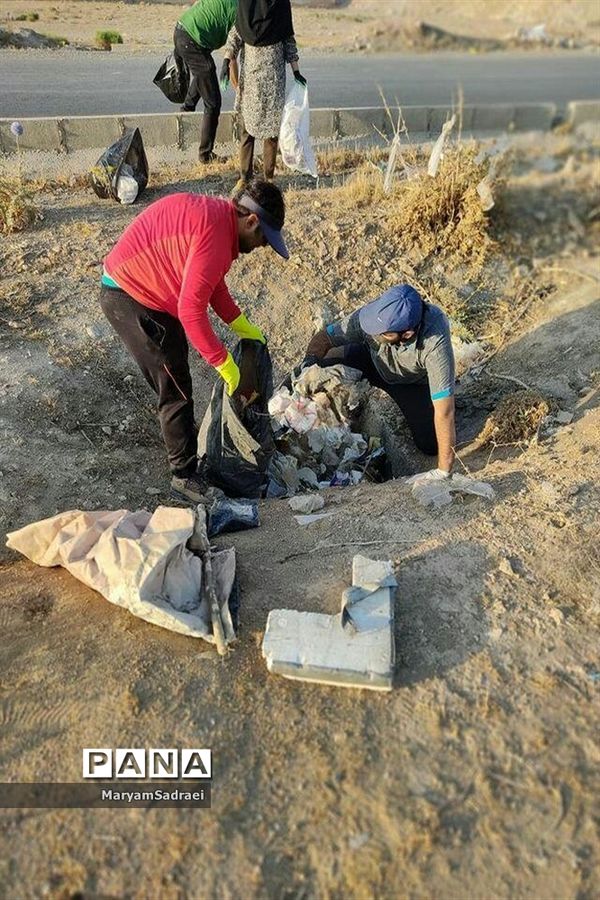 پاکسازی محیط زیست  شهرستان گلپایگان