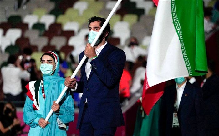 المپیک توکیو رسماً افتتاح شد؛ کاروان ایران رژه رفت + فیلم