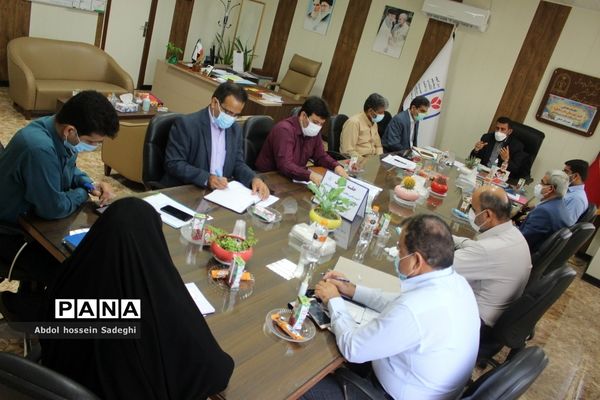 جلسه میزکار شهرستان‌ها و مناطق معاونت پرورشی و فرهنگی آموزش و پرورش استان بوشهر