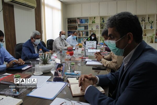 جلسه میزکار شهرستان‌ها و مناطق معاونت پرورشی و فرهنگی آموزش و پرورش استان بوشهر