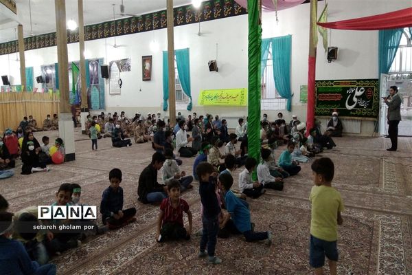 کاروان عاشقان ولایت امروز در شهرستان درمیان