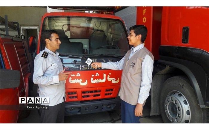 حریق یکی از ادارات شهرستان کاشمر 