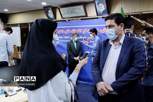 آیین شروع به کار ۲۱۲  خانه هلال مناطق کم‌برخوردار