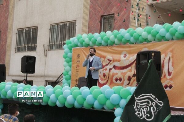 جشن بزرگ نسل غدیر در هنرستان دخترانه فاطمه تعلیمی منطقه ۱۳