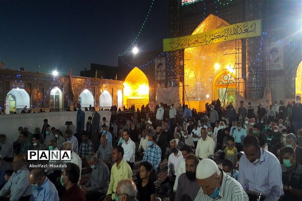 شور و شادی مردم به مناسبت عید سعید غدیر خم در امامزاده سید حمزه