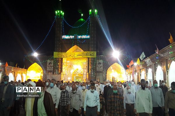 شور و شادی مردم به مناسبت عید سعید غدیر خم در امامزاده سید حمزه