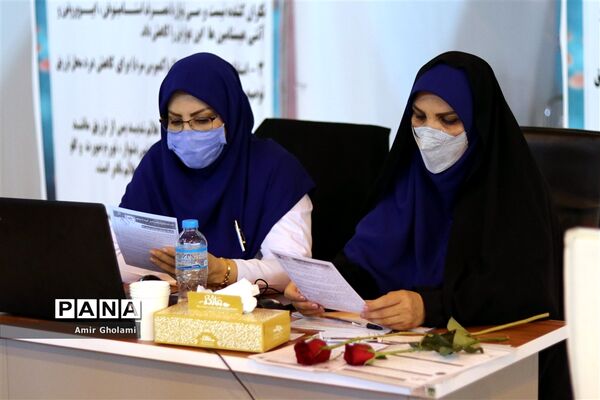 مراسم افتتاحیه پایگاه تجمیعی واکسیناسیون کووید- ۱۹ فرهنگیان