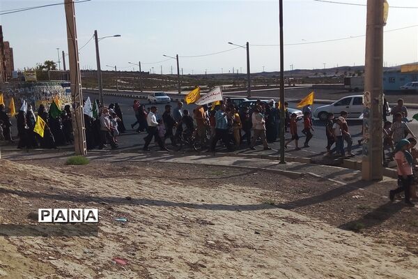 حرکت کاروان شادی به مناسبت عید غدیر خم در آبشناسان