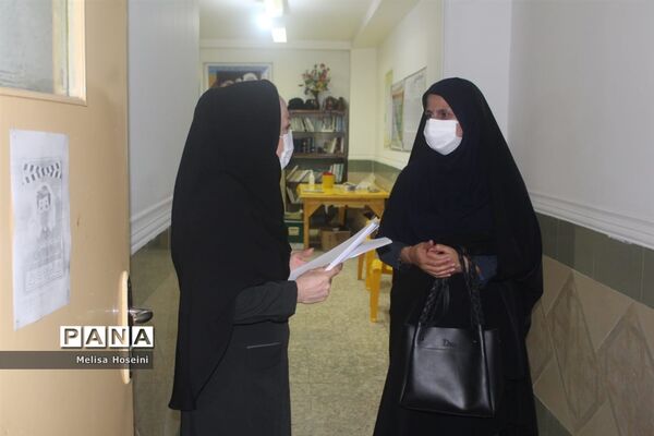 افتتاح طرح واکسیناسیون فرهنگیان شهرستان محمودآباد