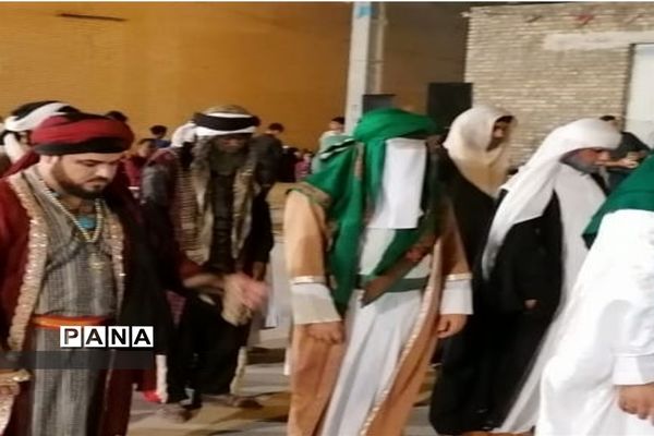 اجرای نمایش  از ولادت تا ولایت به مناسبت عید سعید غدیر