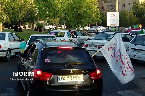 حرکت کاروان شادی به مناسبت عید سعید غدیر در شهرک خاورشهر